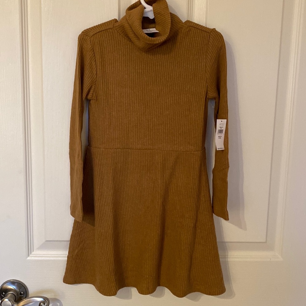 GAP kids turtle neck skater dress